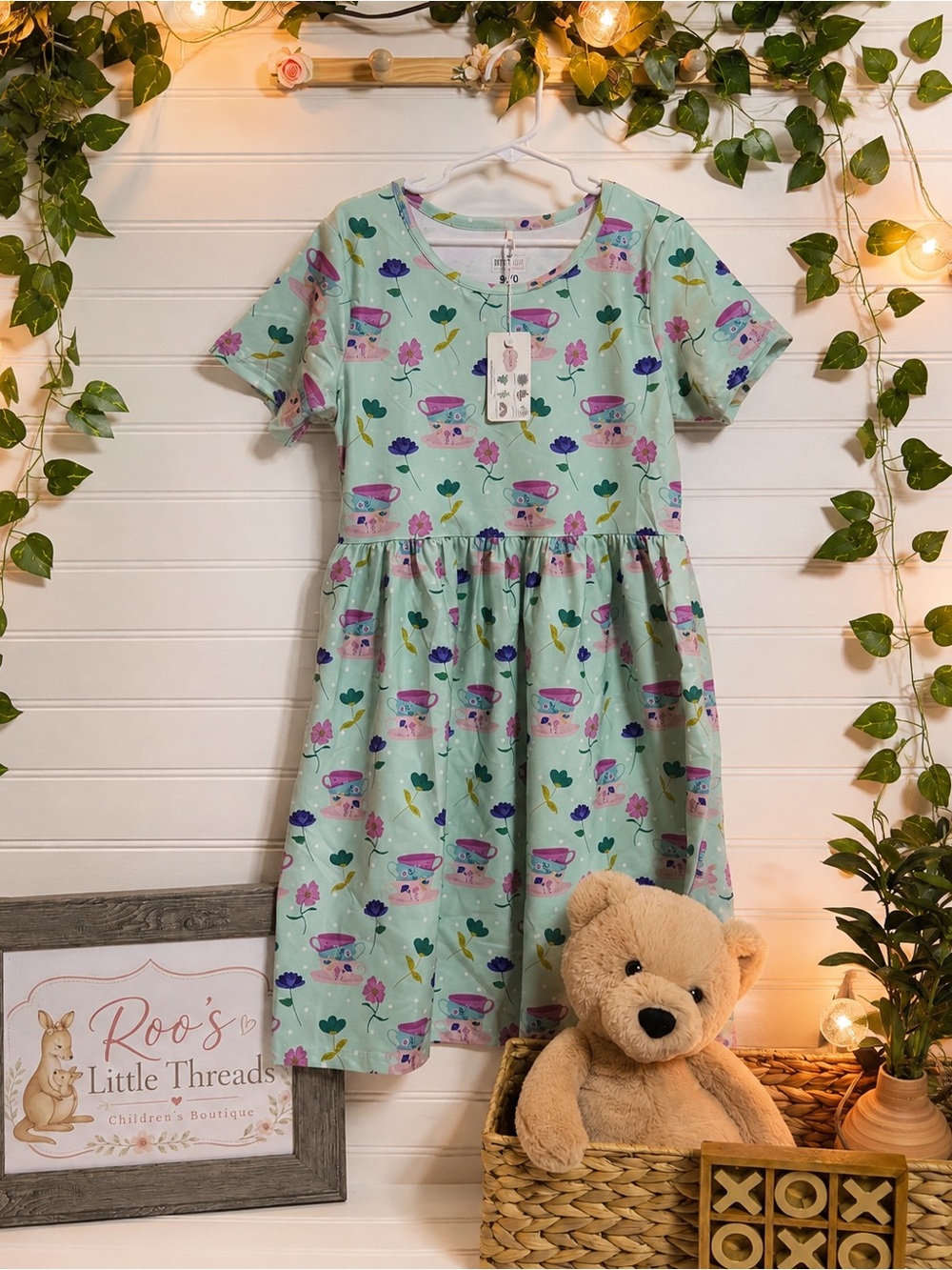 Pete+Lucy “Tea Party” Girls Dress - Size: 9/10
